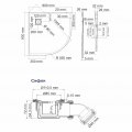 Душевой поддон WasserKraft 74T01