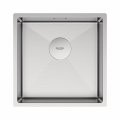 Мойка кухонная Paulmark NEXT 44 UNI, PM214444-BS, брашированная нерж.сталь, 440х440мм 1,2мм