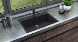Кухонная мойка Ulgran Quartz Forte 760-07, уголь
