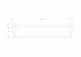 Вешалка для полотенец WONZON & WOGHAND POLO, Хром (WW-8912)