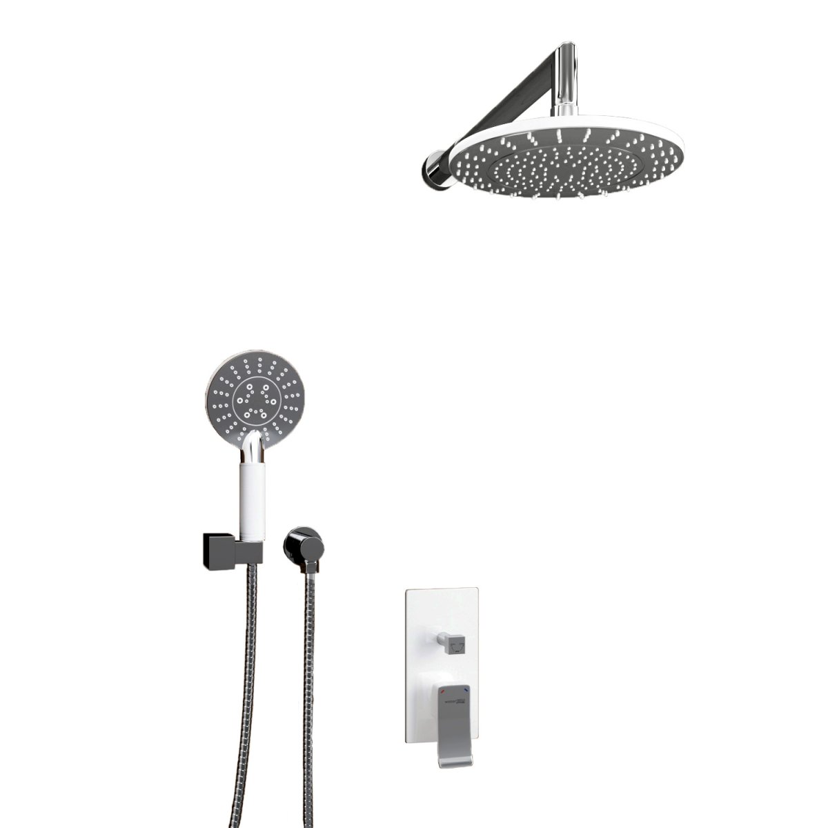 Душевая система Wasserkraft A16067WHITE