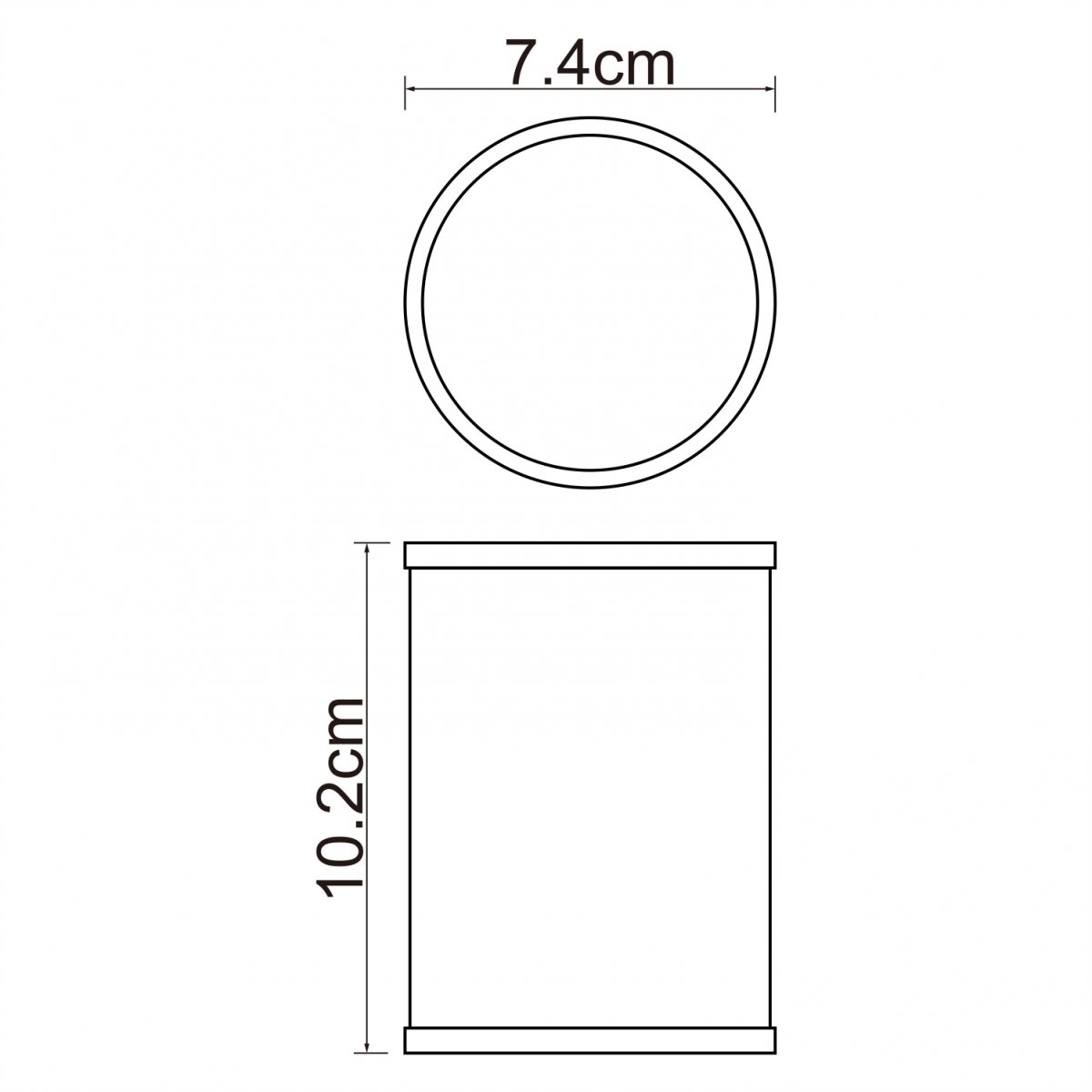 WasserKRAFT Rossel K-5728 Стакан для зубных щеток