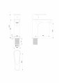 Смеситель для раковины WONZON & WOGHAND ALFA, Белый матовый (WW-A40202-MW)