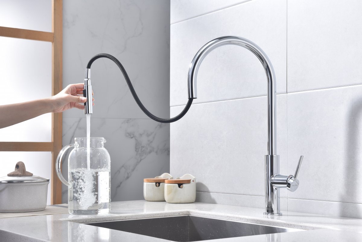 Смеситель для кухни Paulmark SENSO, хром, Se215180-CR