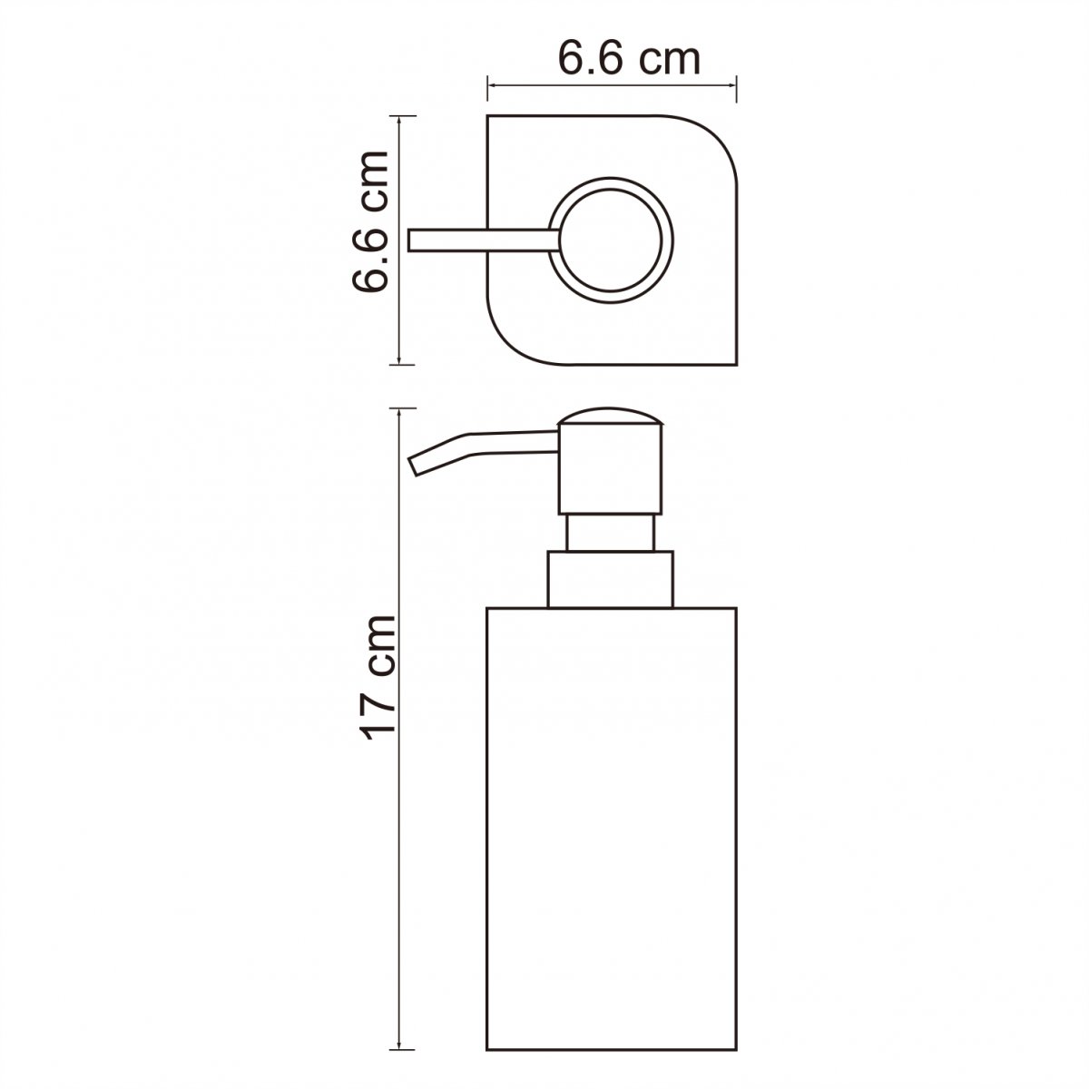 WasserKRAFT Elba K-2799 Дозатор для жидкого мыла