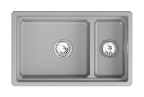 Мойка для кухни Granula Kitchen Space 7304iU алюминиум, 73х45 см, прямоугольная