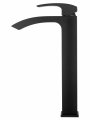 Смеситель для раковины высокий WONZON & WOGHAND FIT, Черный матовый (WW-88239009-MB)