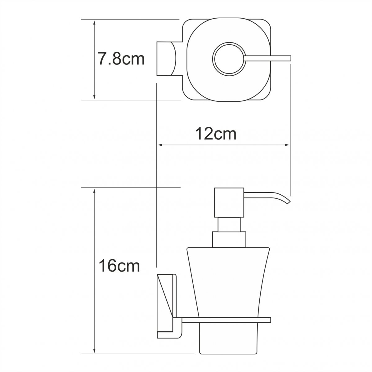 Дозатор WasserKraft 5099W