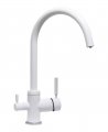 Смеситель Seaman Barcelone SSL-5385-Snow белый глянцевый
