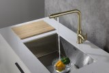 Смеситель для кухни с подключением фильтра TIMO Hette 1026/02F, бронза