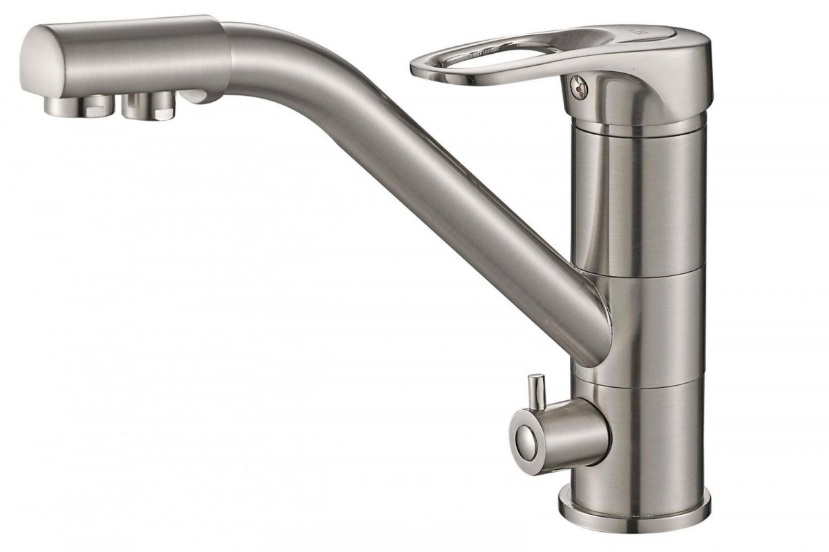 Смеситель Steel Hammer SH 321 SATIN для кухонной мойки