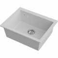 Мойка Omoikiri Omishima 60-U-WH Matt Natceramic, белый матовый, арт. 4997555