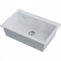 Мойка Omoikiri Omishima 76-WH Glossy Natceramic, белый глянцевый, арт. 4997483