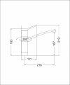 Смеситель кухонный EMAR 3011.5 Агат, смеситель кух.
