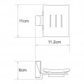 WasserKRAFT Leine K-5029WHITE Мыльница