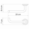 WasserKRAFT Ammer K-7096 Держатель туалетной бумаги