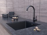 Смеситель для кухни Paulmark HOLSTEIN, антрацит, Ho212063-AN