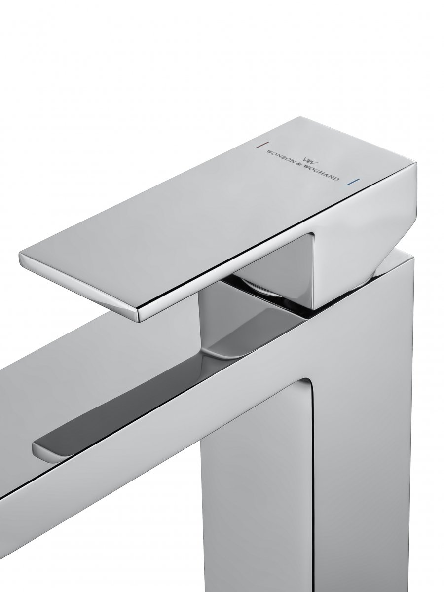 Смеситель для раковины WONZON & WOGHAND CUBE, Хром (WW-88139016-CR)