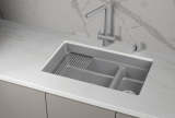 Мойка для кухни Granula Kitchen Space 7304iU алюминиум, 73х45 см, прямоугольная
