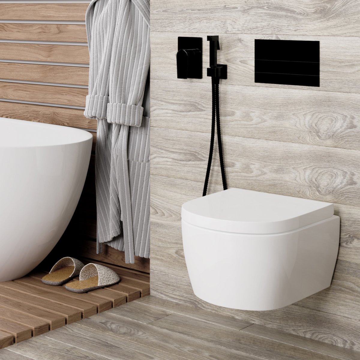 Встраиваемый комплект для биде Wasserkraft A66096